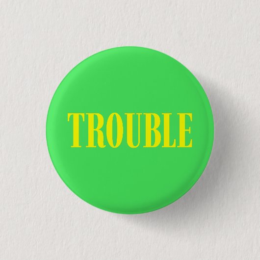 Kleine Button, grote problemen Ronde Button 3,2 Cm (Voorkant)