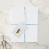 Kleine cactus cadeaulabel (Met Touw)