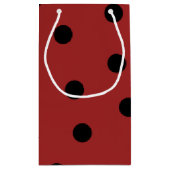 Kleine cadeautas van Valentijnse , ladybug (Achterkant)