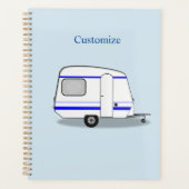 Kleine caravan Thunder_Cove, kleur Planner (Voorkant)