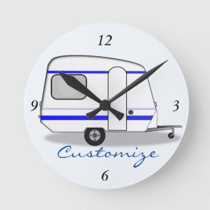 kleine caravan Thunder_Cove Ronde Klok