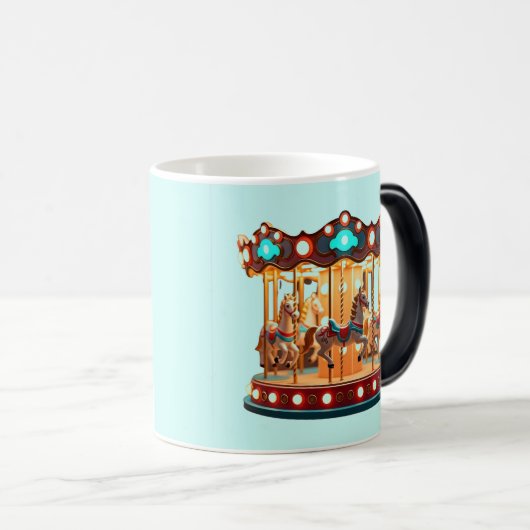 kleine carrousel magische mok (Voorkant rechts)