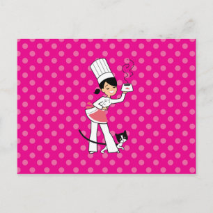 Kleine Chef Illustratie op Briefkaart