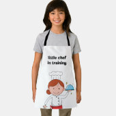 Kleine chef-kok in opleiding schort (Insitu)