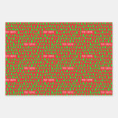 KLEINE CHRISTMAS TREES INPAKPAPIER VEL (Voorkant 3)