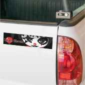 Kleine clown bumpersticker (Op Truck)