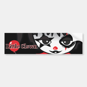 Kleine clown bumpersticker