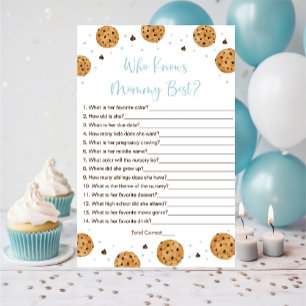 Kleine Cookie Blue Boy Wie Weet Mama Beste Spel