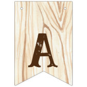 Kleine cowboy 1e rodeo verjaardagsfeest rustig vlaggetjes (Derde vlag)