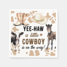 Kleine Cowboy Rodeo Baby shower