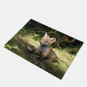 Kleine Cub Red Fox Deurmat (Schuin)
