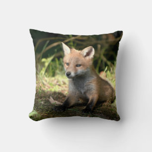 Kleine Cub Red Fox Kussen