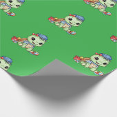 Kleine Cute Schildpad Cadeaupapier (Hoek)