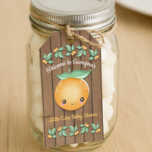 Kleine Cutie Baby shower Favor Tags