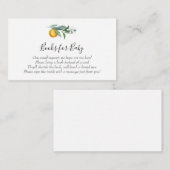 Kleine Cutie Boeken voor Baby-invoegkaart Informatiekaartje (Voorkant / Achterkant)