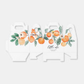 Kleine Cutie Clementine Favor Boxes Bedankdoosjes (Uitgevouwen)