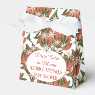 Kleine Cutie Clementine Neutral Baby shower Bedankdoosjes
