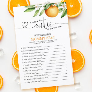 Kleine Cutie die mama het beste Baby shower kent