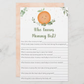 Kleine Cutie Greenery die mama het beste spel kent (Voorkant / Achterkant)