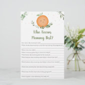 Kleine Cutie Greenery die mama het beste spel kent (Staand voorkant)