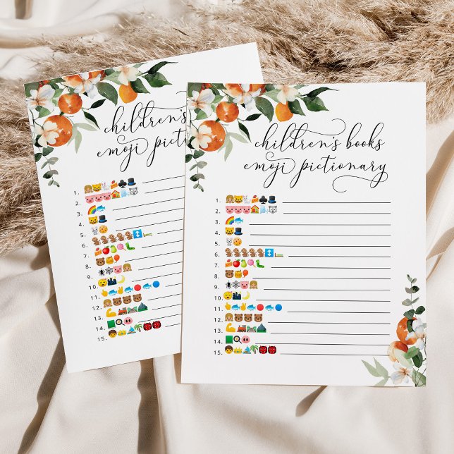 Kleine Cutie kinderen boeken emoji pictionary spel (Creator heeft geüpload)