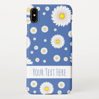  kleine dagen op blauw iPhone XS max hoesje