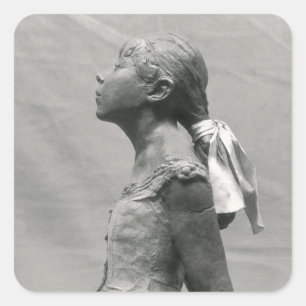 Kleine danser, 14 jaar oud vierkante sticker