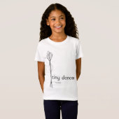 kleine danseres t-shirt (Voorkant volledig)