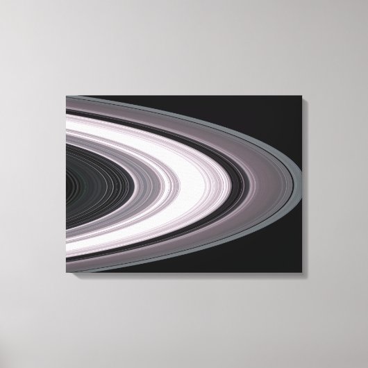 Kleine deeltjes in Saturnus-o-o-oC000005H0005H0000 Canvas Afdruk (Voorkant)