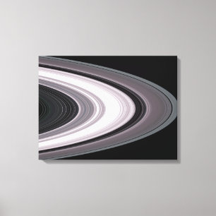 Kleine deeltjes in Saturnus-o-o-oC000005H0005H0000 Canvas Afdruk