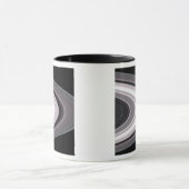 Kleine deeltjes in Saturnus-o-o-oC000005H0005H0000 Mok (Midden)