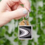 Kleine deeltjes in Saturnus-o-o-oC000005H0005H0000 Sleutelhanger (Hand)