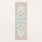 kleine delicate CUSTOM NAAM Delicate Zeeschelp Yogamat (Voorkant)