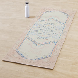 kleine delicate CUSTOM NAAM Delicate Zeeschelp Yogamat