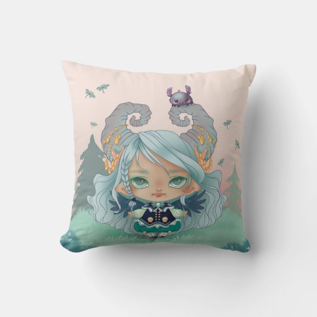Kleine demon kussen (Voorkant)