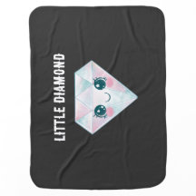 Kleine diamant babydeken