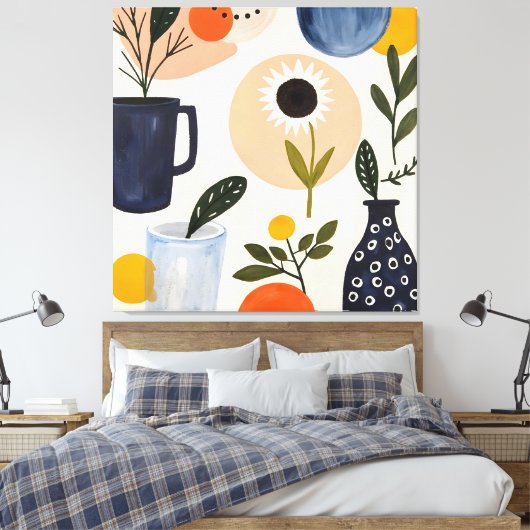 Kleine dingen 02 canvas afdruk (Insitu (Slaapkamer))