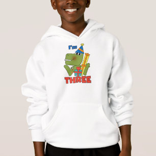 Kleine Dino 3e Verjaardag Tshirts en geschenken