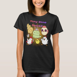 Kleine Dino Troep Cute Dinosaurus Ontwerp | Kawaii T-shirt