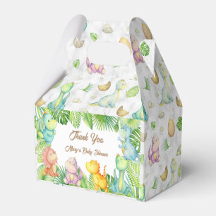 Kleine Dinosaur Baby Shower Bedankdoosjes