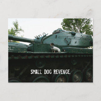 Kleine Dog Revenge. Briefkaart
