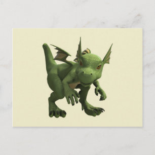 Kleine draak briefkaart