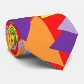 Kleine driehoeken stropdas (Opgerold)