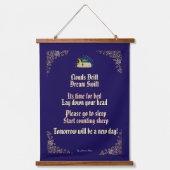 Kleine dromen hangend wandkleed (Voorkant)