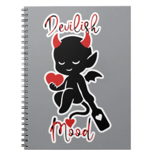 Kleine Duivel Stoutje Lief Paddle "Duwelse stemmin Notitieboek