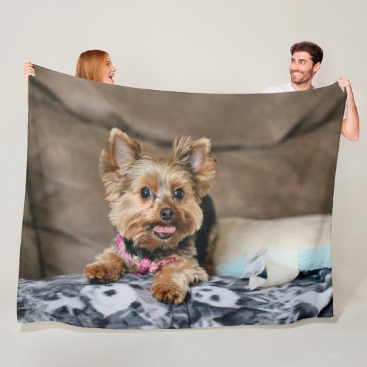 Kleine dynamo fleece deken (In situ)