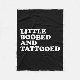 Kleine Ed en getatoeëerd - Tattoo Fleece Deken
