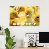 Kleine eenden poster (Thuiskantoor)
