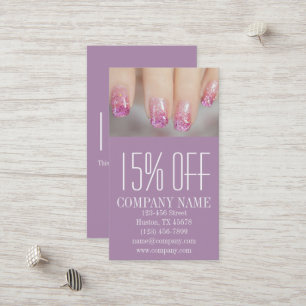 kleine elegante manicure nagels slak salon kortingskaartje