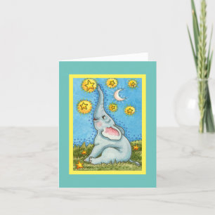 KLEINE ELEPHANT VOOR HET BLOKKEN VAN DE STARS KAART